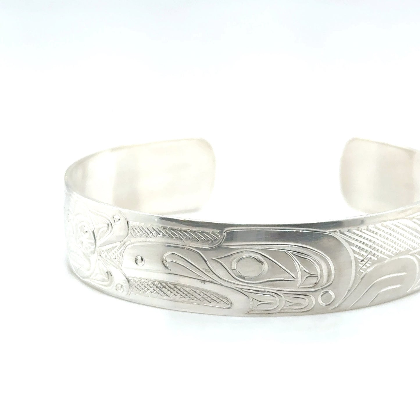 Bracelet - Sterling Silver - 1/2" - Raven & Sun