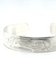 Bracelet - Sterling Silver - 1/2" - Raven & Sun