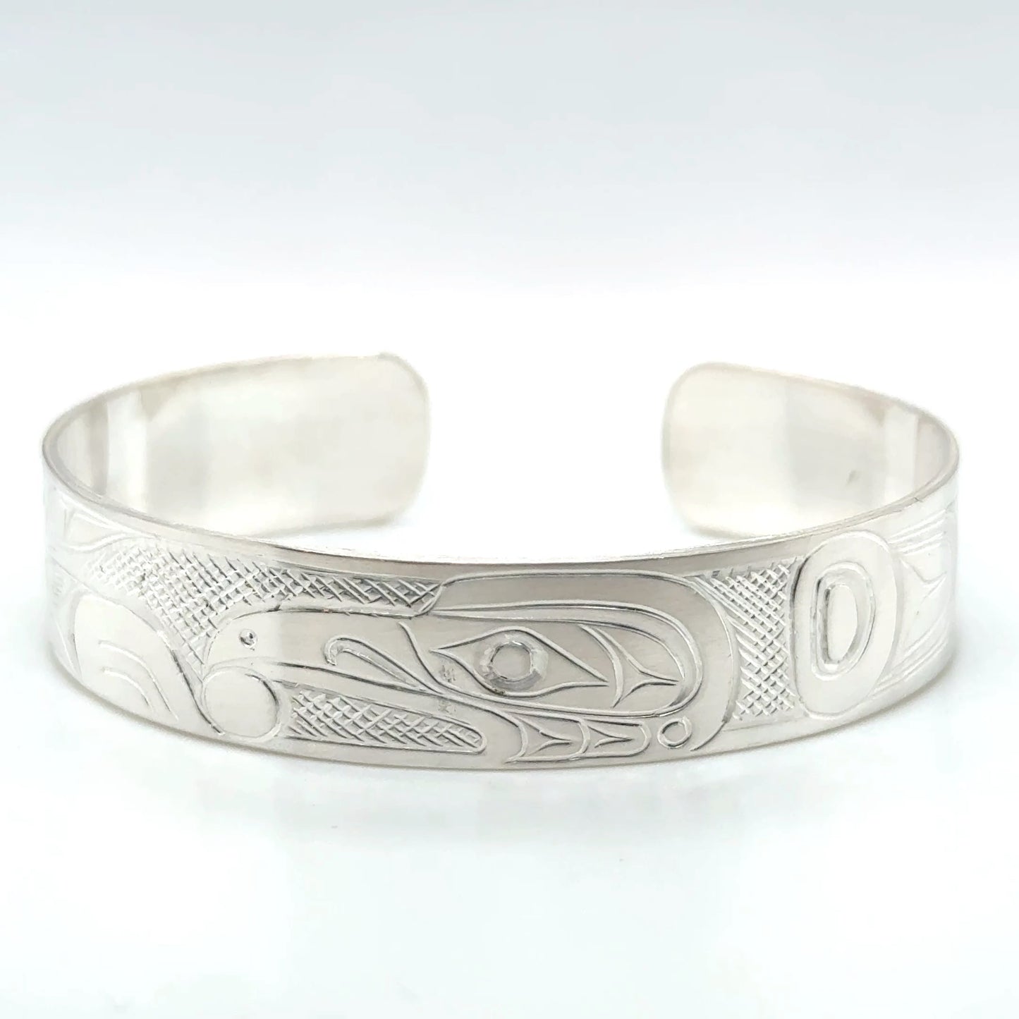 Bracelet - Sterling Silver - 1/2" - Raven