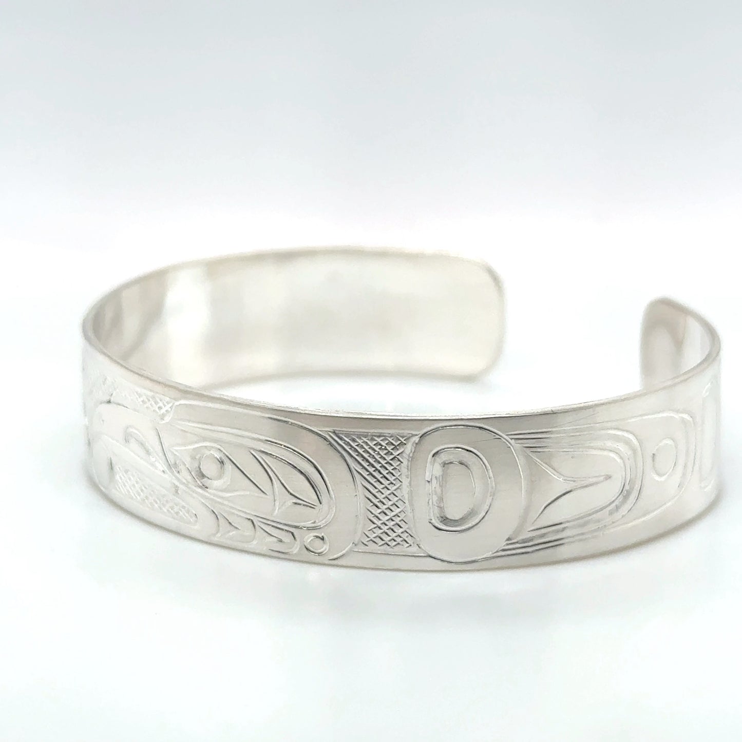 Bracelet - Sterling Silver - 1/2" - Raven
