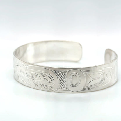 Bracelet - Sterling Silver - 1/2" - Raven