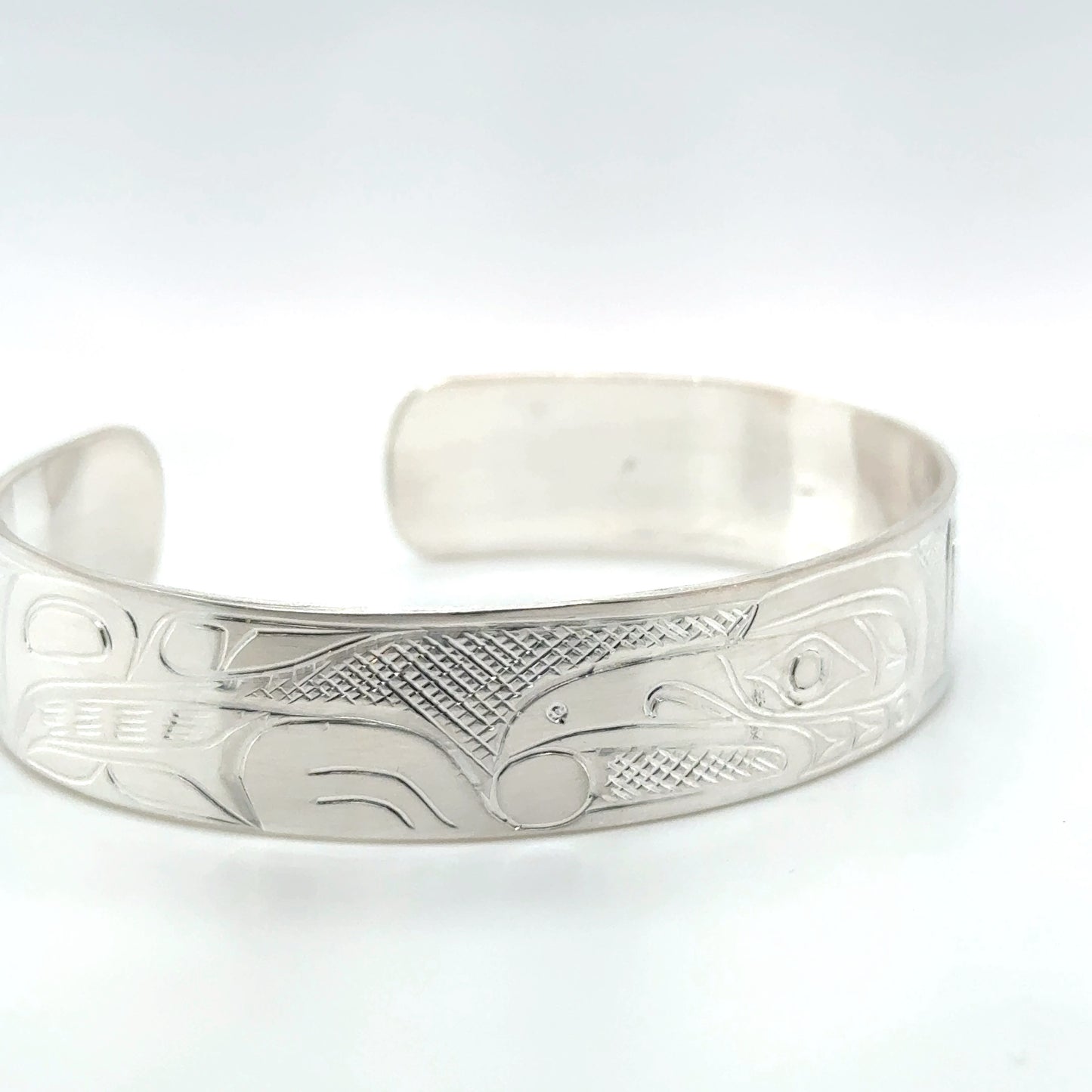 Bracelet - Sterling Silver - 1/2" - Raven