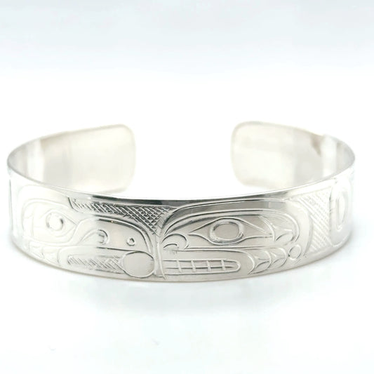 Bracelet - Sterling Silver - 1/2" - Raven & Orca