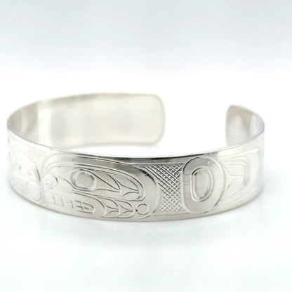 Bracelet - Sterling Silver - 1/2" - Raven & Orca