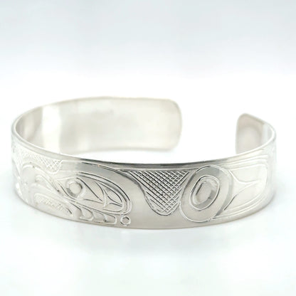 Bracelet - Sterling Silver - 1/2" - Eagle