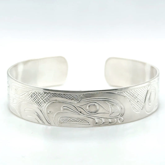Bracelet - Sterling Silver - 1/2" - Eagle