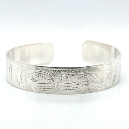 Bracelet - Sterling Silver - 1/2" - Orca & Bear