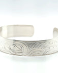 Bracelet - Sterling Silver - 1/2" - Hummingbird