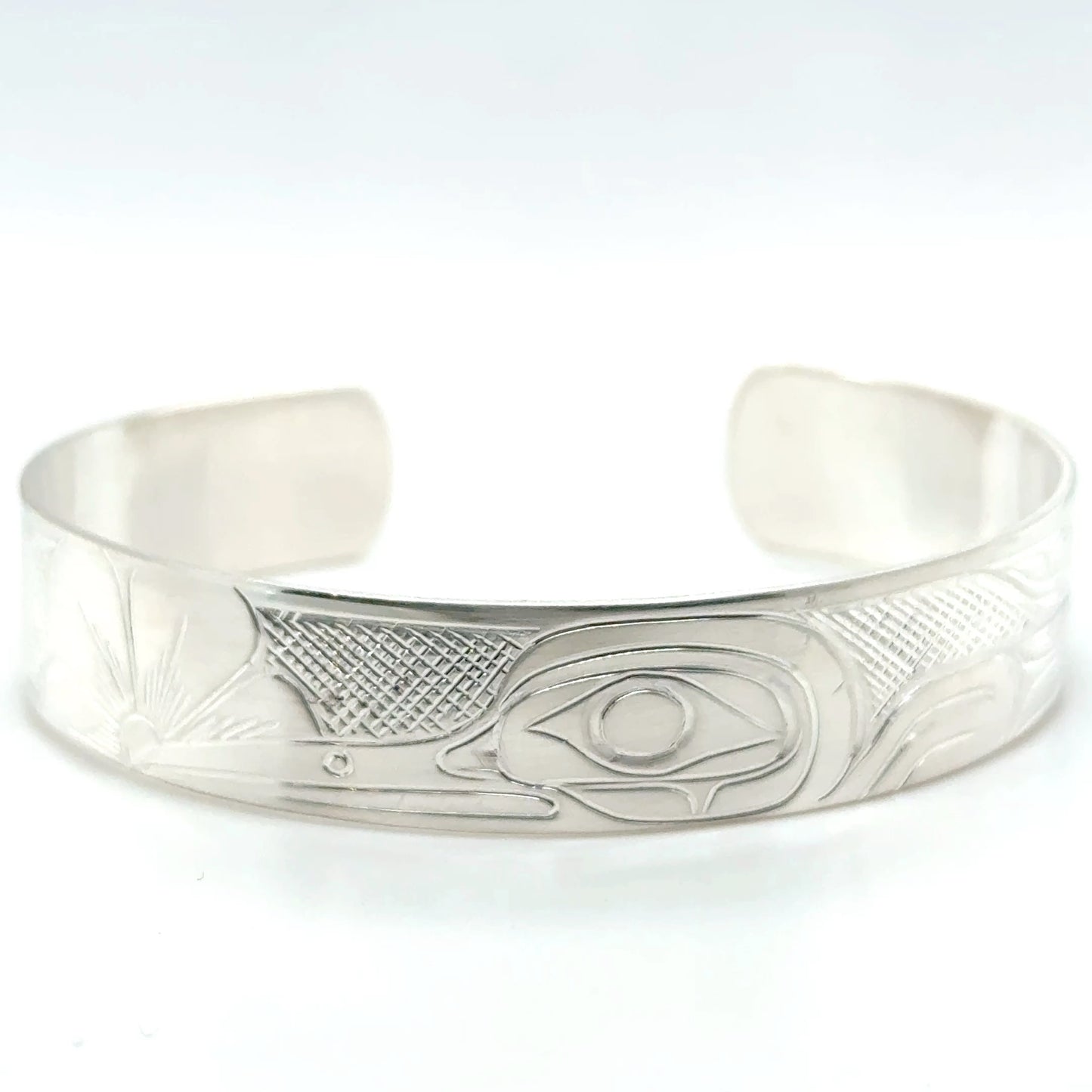 Bracelet - Sterling Silver - 1/2" - Hummingbird