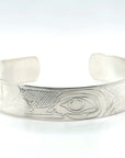 Bracelet - Sterling Silver - 1/2" - Hummingbird