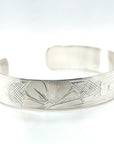 Bracelet - Sterling Silver - 1/2" - Hummingbird