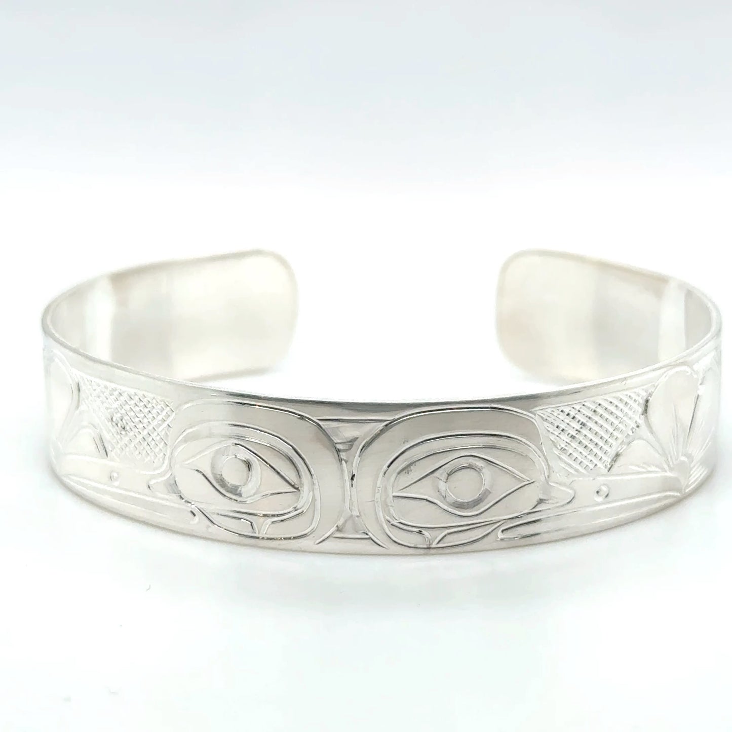 Bracelet - Sterling Silver - 1/2" - Hummingbirds