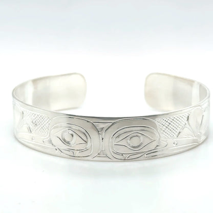Bracelet - Sterling Silver - 1/2" - Hummingbirds