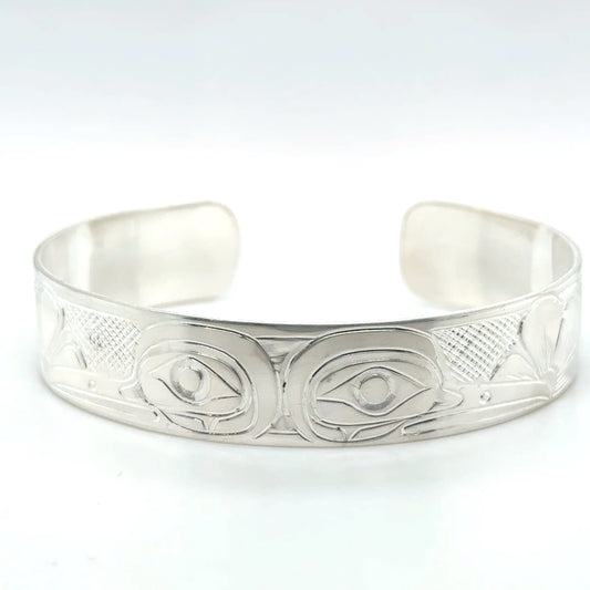 Bracelet - Sterling Silver - 1/2" - Hummingbirds