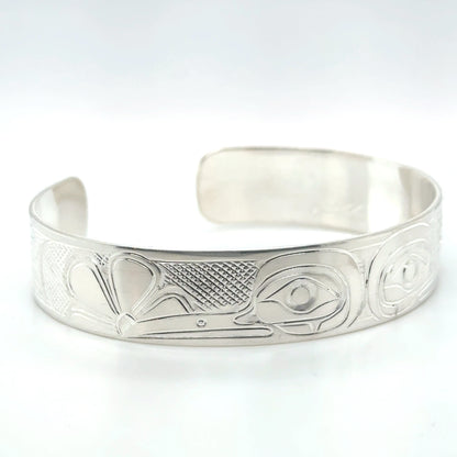 Bracelet - Sterling Silver - 1/2" - Hummingbirds