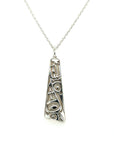 Pendant - Sterling Silver - Triangle - Eagle - 30mm