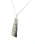 Pendant - Sterling Silver - Triangle - Eagle - 30mm