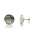 Earrings - Sterling Silver - Stud - Eagle - Small - 10mm