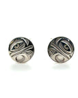 Earrings - Sterling Silver - Stud - Eagle - Small - 10mm