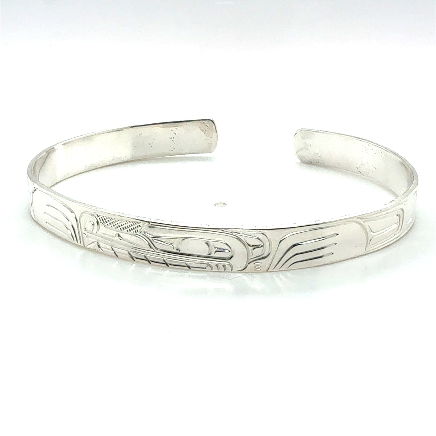 Bracelet - Sterling Silver - 1/4" - Wolf