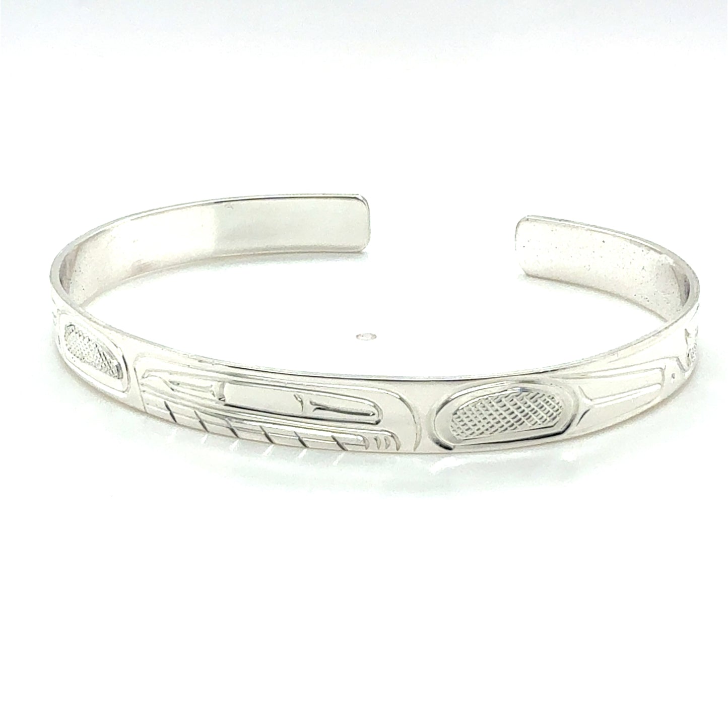 Bracelet - Sterling Silver - 1/4" - Orca