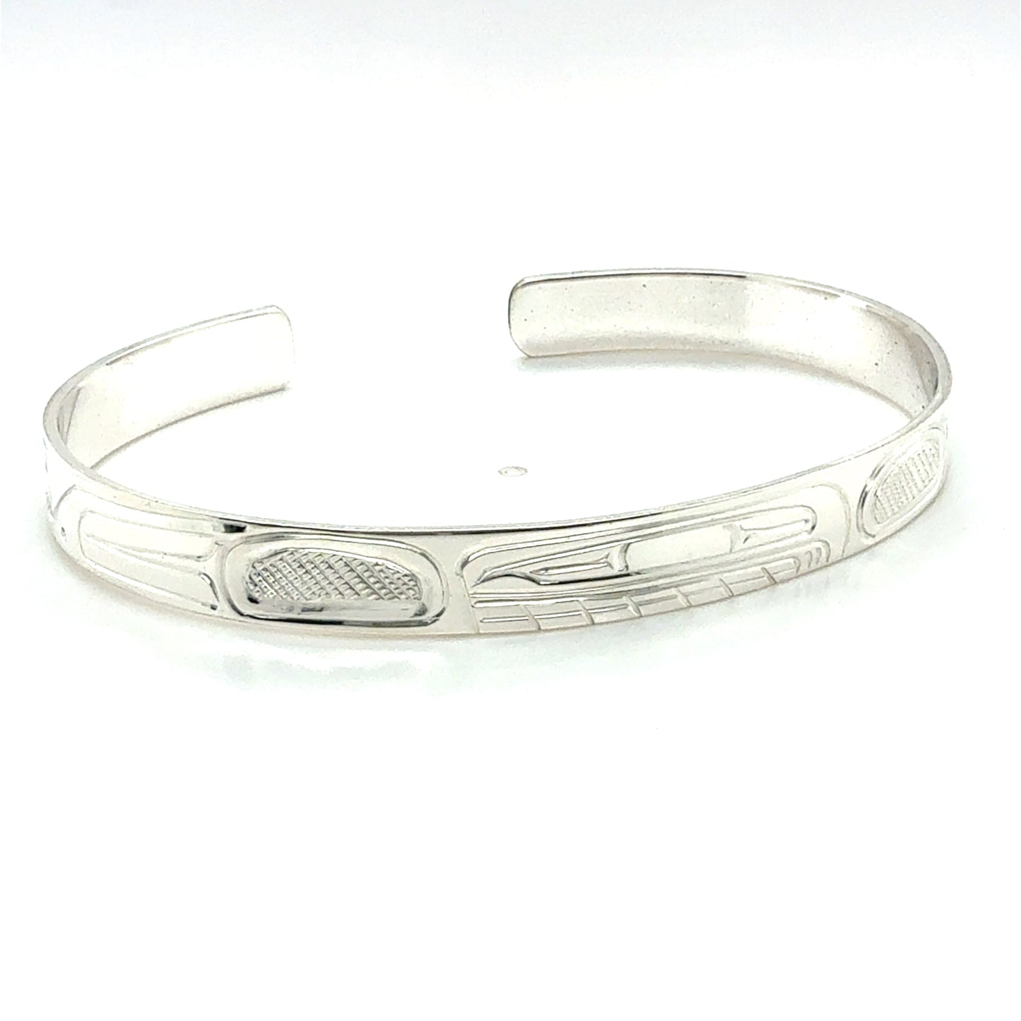 Bracelet - Sterling Silver - 1/4" - Orca