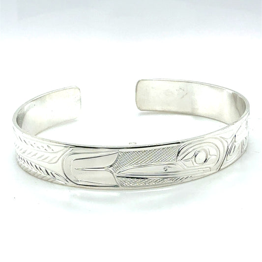 Bracelet - Sterling Silver - 3/8" - Hummingbird