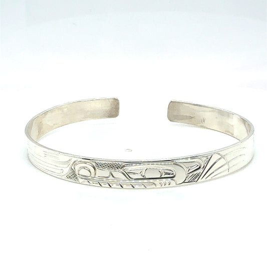 Bracelet - Sterling Silver - 1/4" - Wolf