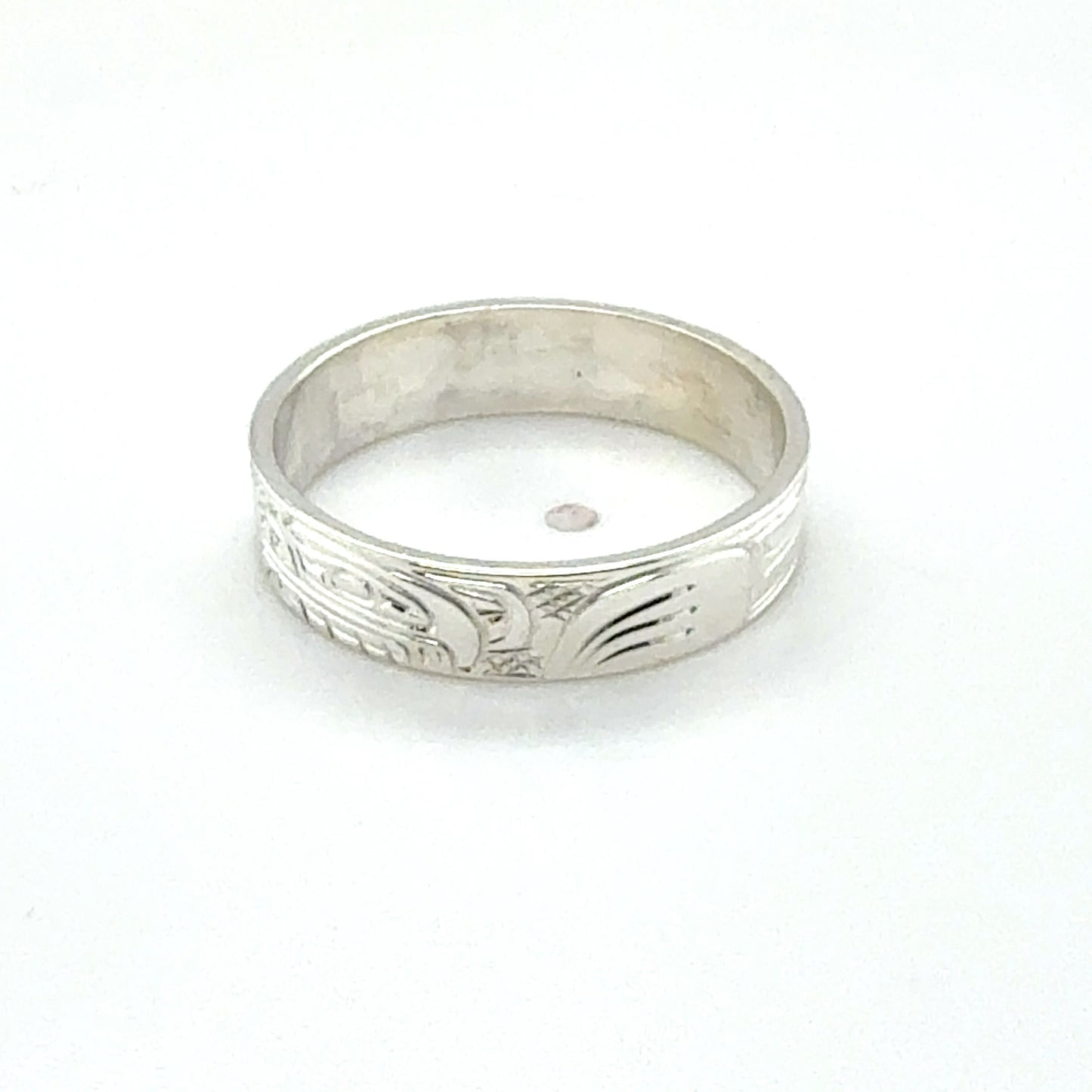 Ring - Sterling Silver - 3/16" - Bear