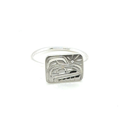 Ring - Sterling Silver - Wire - Orca