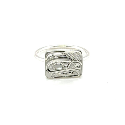Ring - Sterling Silver - Wire - Bear