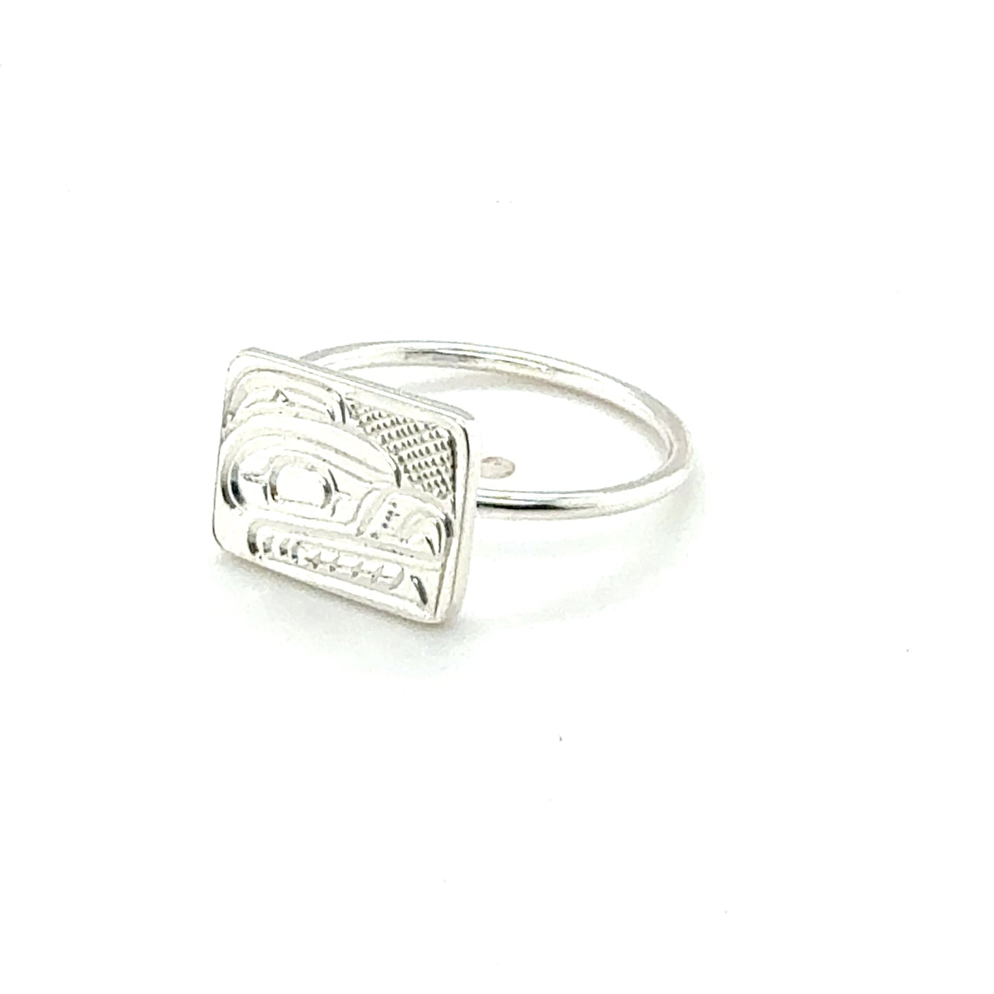 Ring - Sterling Silver - Wire - Bear