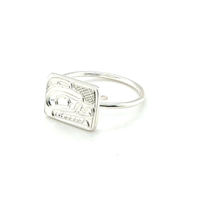 Ring - Sterling Silver - Wire - Bear