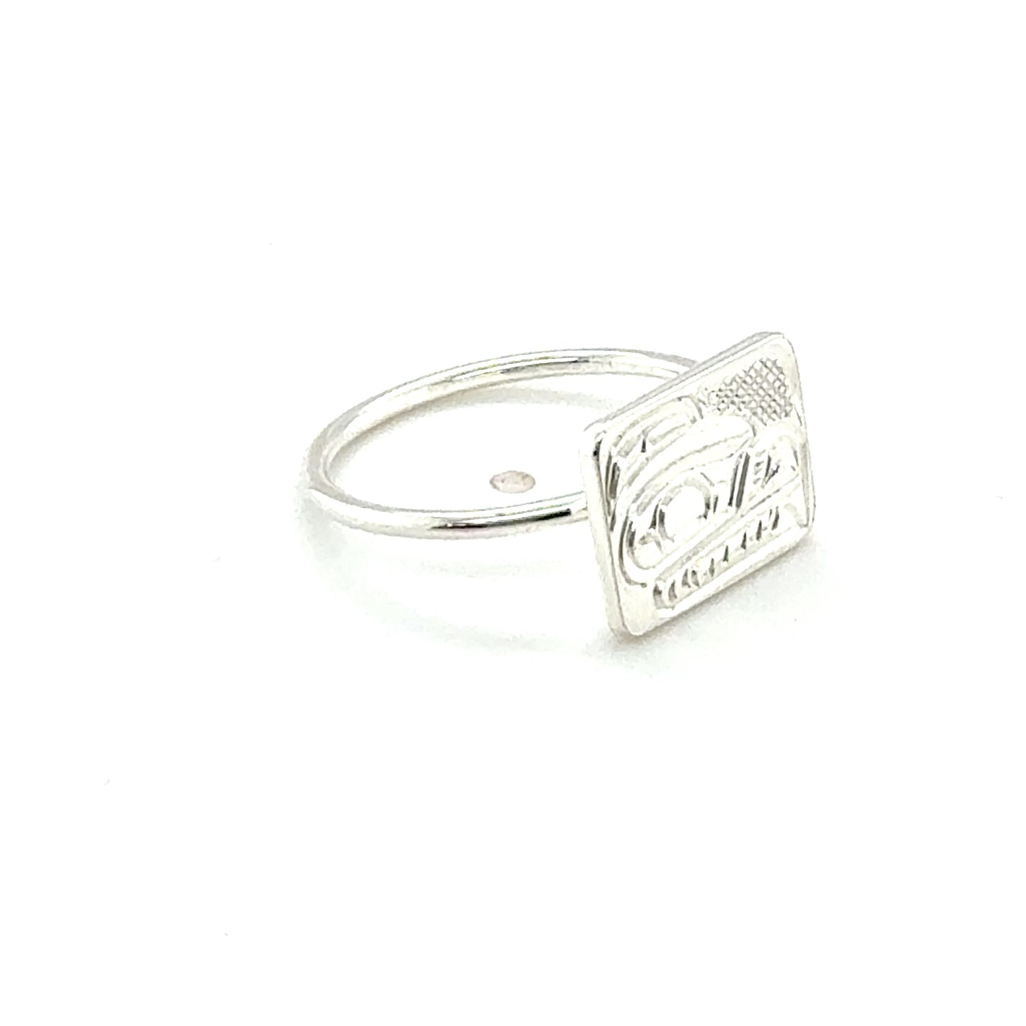 Ring - Sterling Silver - Wire - Bear