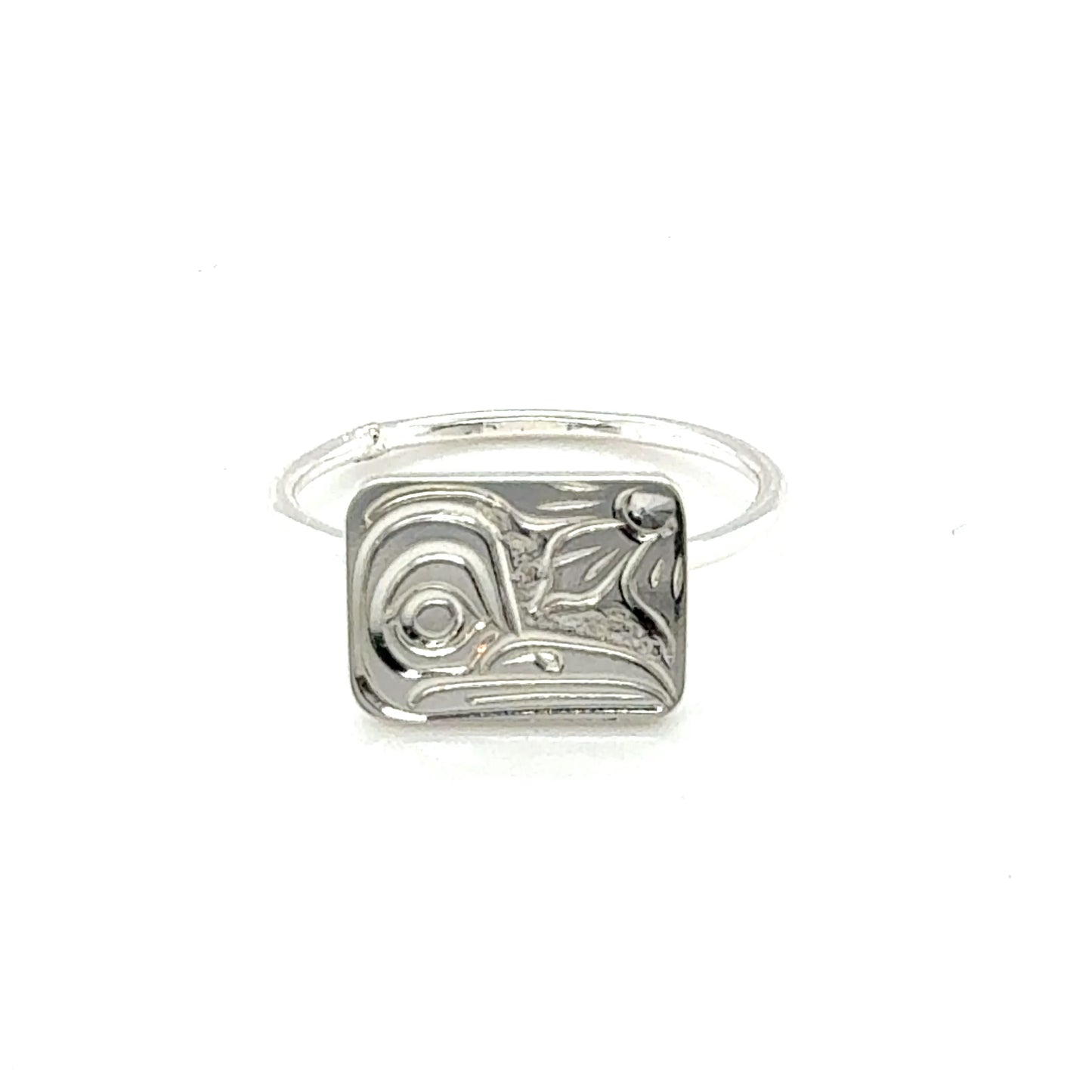 Ring - Sterling Silver - Wire - Hummingbird