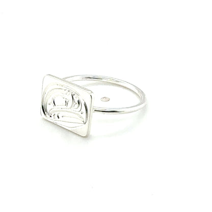 Ring - Sterling Silver - Wire - Raven