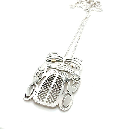 Pendant - Gold & Silver - Beaver