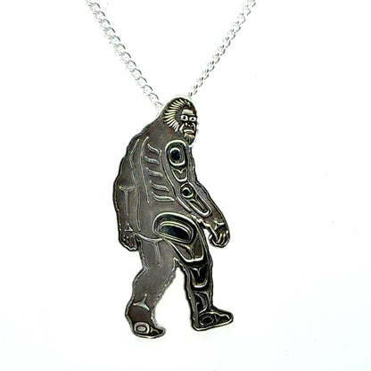Pendant - Silver - Sasquatch
