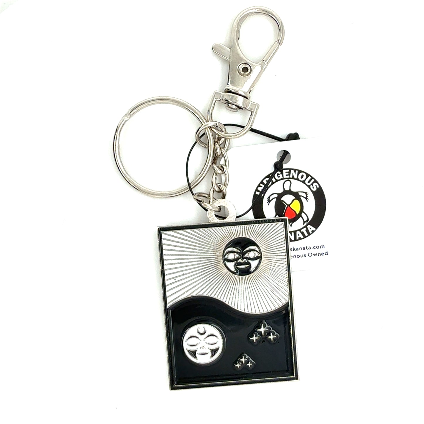 Keychain - Enamel - Midnight to High Noon