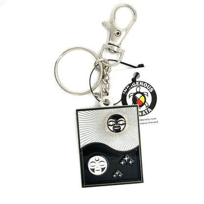 Keychain - Enamel - Midnight to High Noon