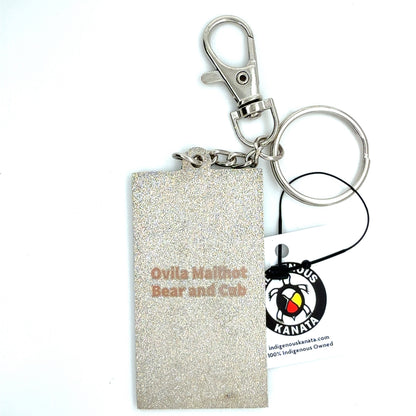 Keychain - Enamel - Bear and Cub