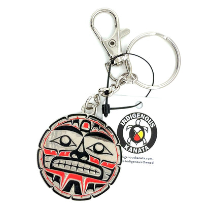Keychain - Enamel - Moon
