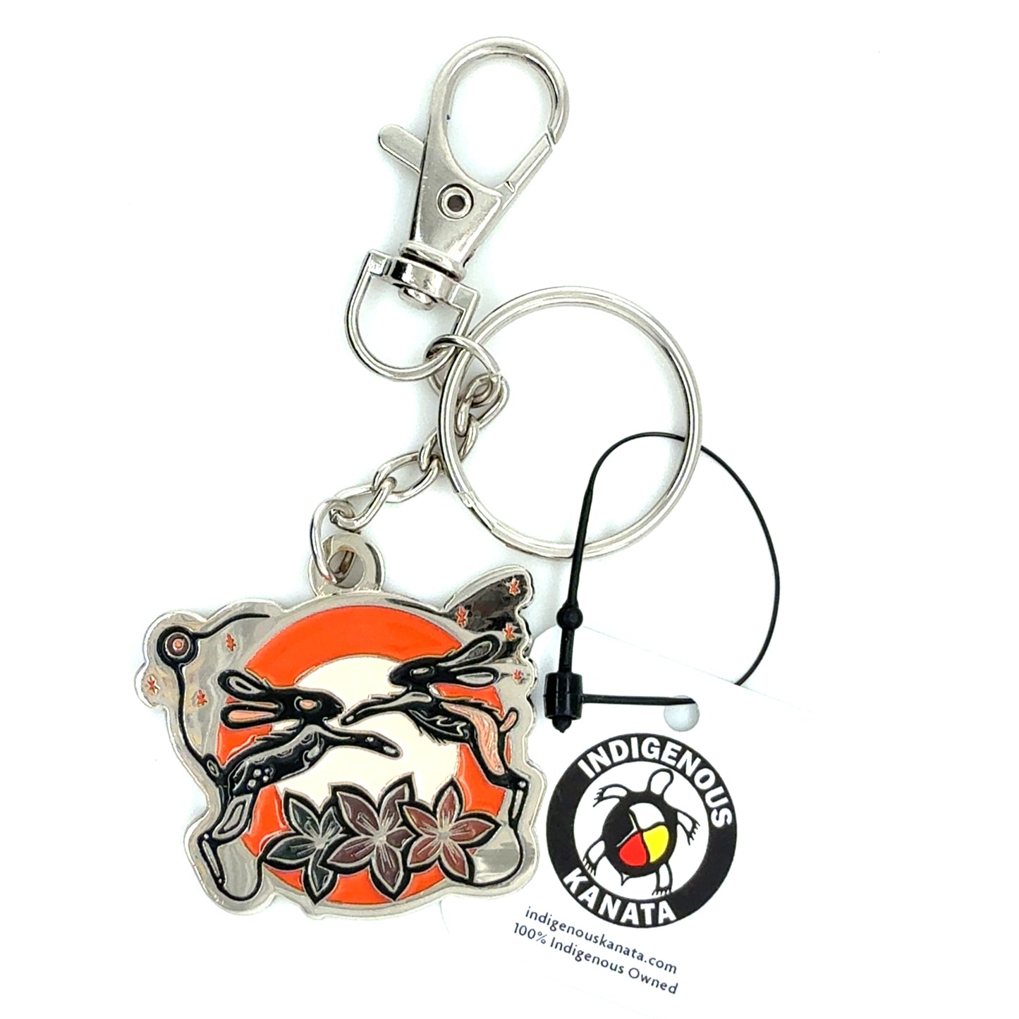 Keychain - Enamel - Harvest Moon Rabbits