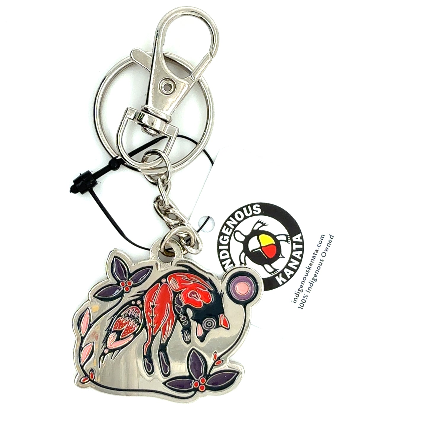 Keychain - Enamel - Fox at Twilight