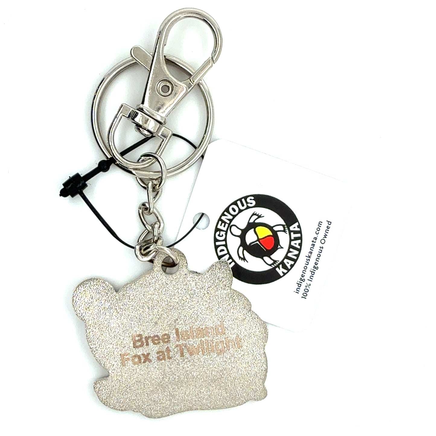 Keychain - Enamel - Fox at Twilight