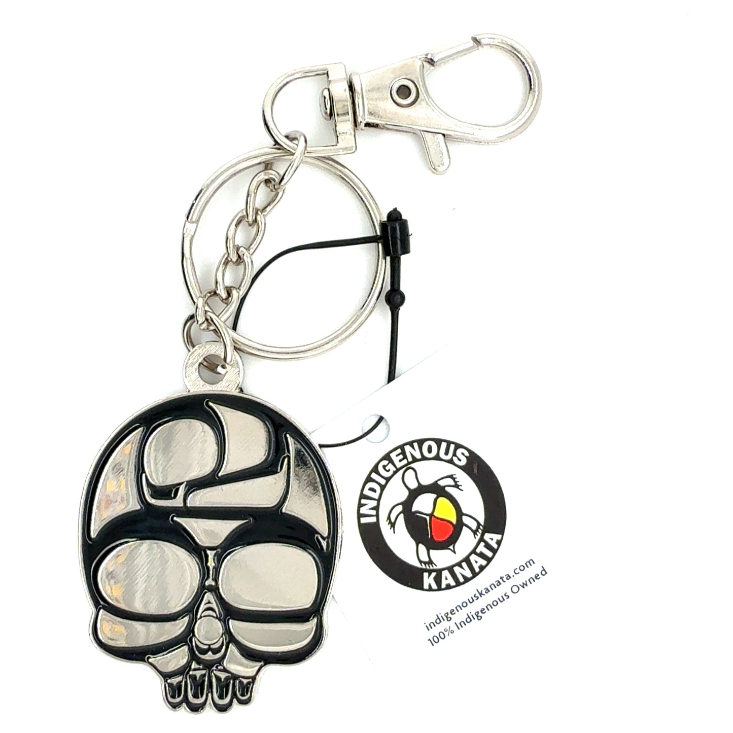 Keychain - Enamel - Skull