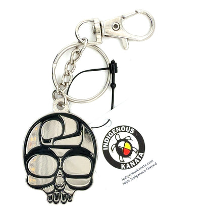 Keychain - Enamel - Skull