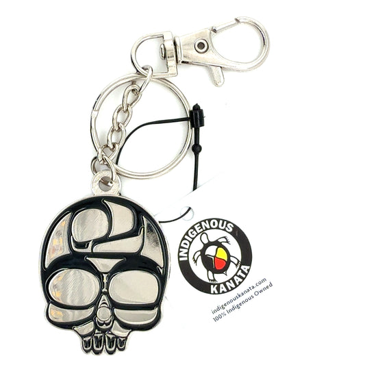 Keychain - Enamel - Skull