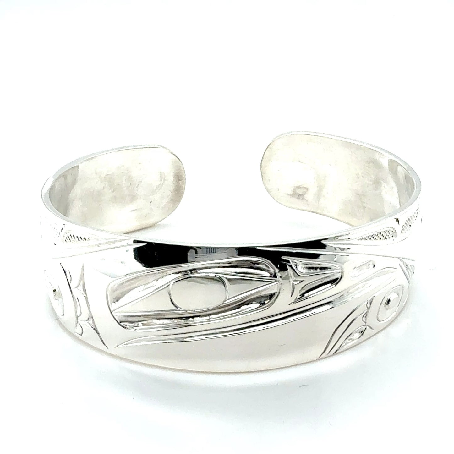 Bracelet - Sterling Silver - 3/4" - Raven