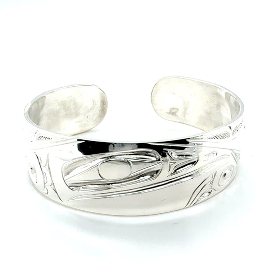 Bracelet - Sterling Silver - 3/4" - Raven